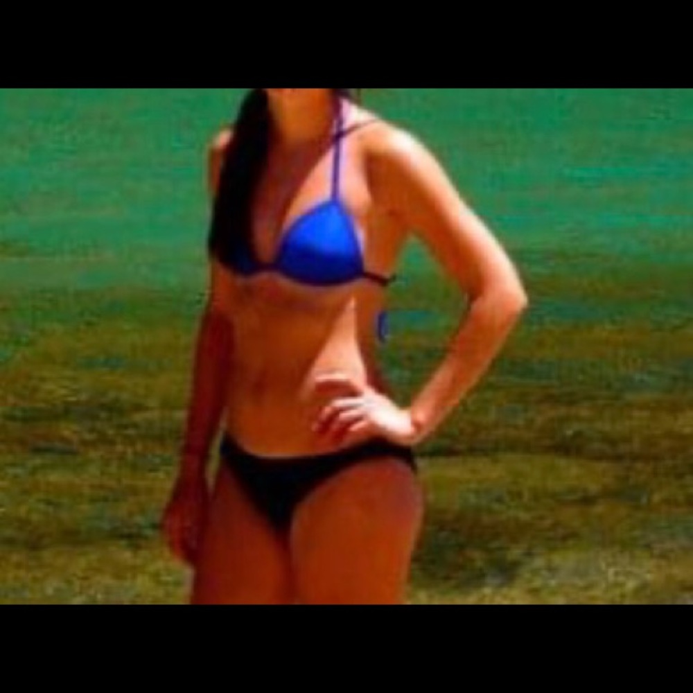 Royal blue bikini top!